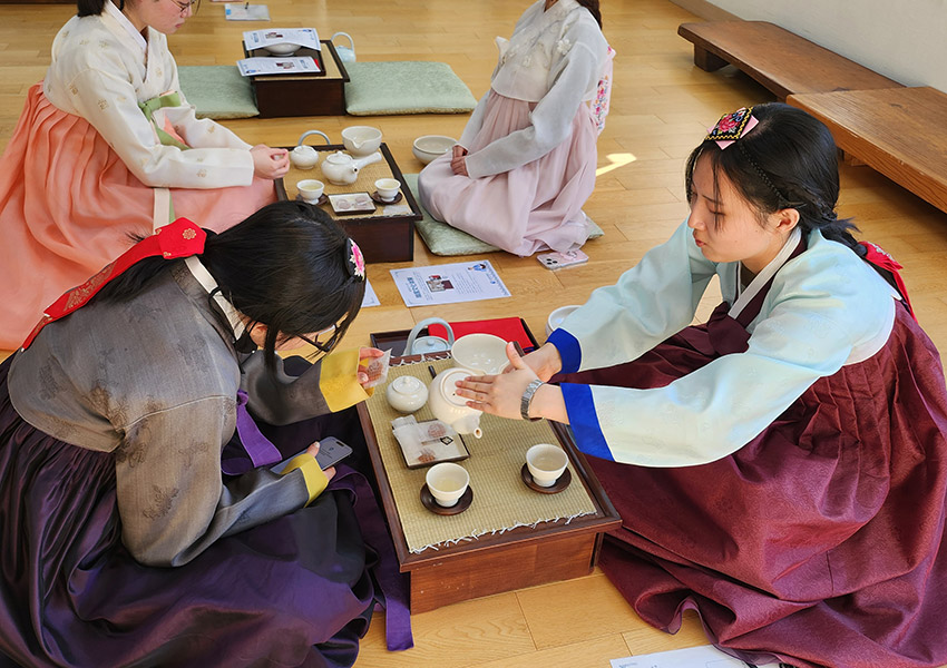 文化体験の茶道