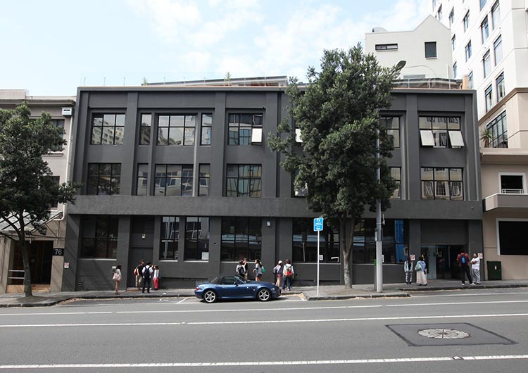 ▲2014年1月に移転した新校舎