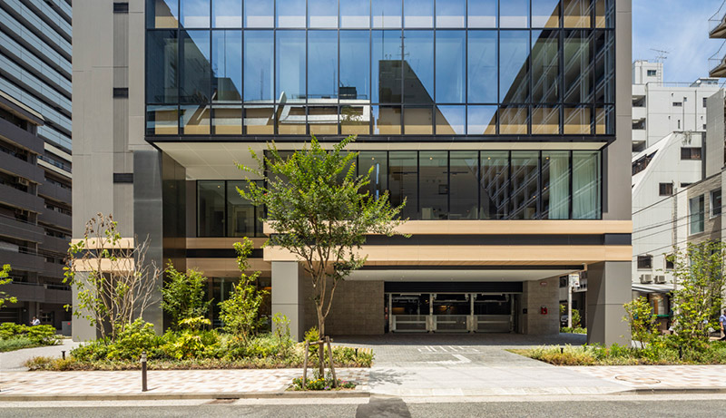 「H¹O浜松町」の入り口