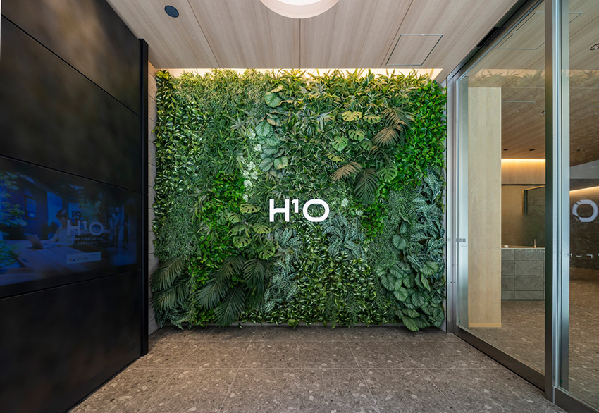 「H¹O浜松町」のエントランス