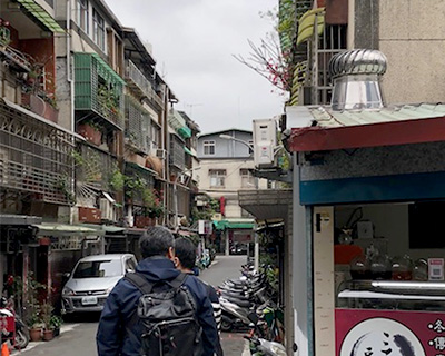 台湾のローカルな雰囲気満点のエリア
