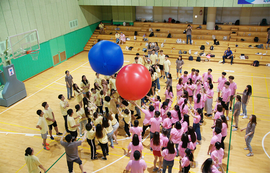 みんなで体育大会も🏀
