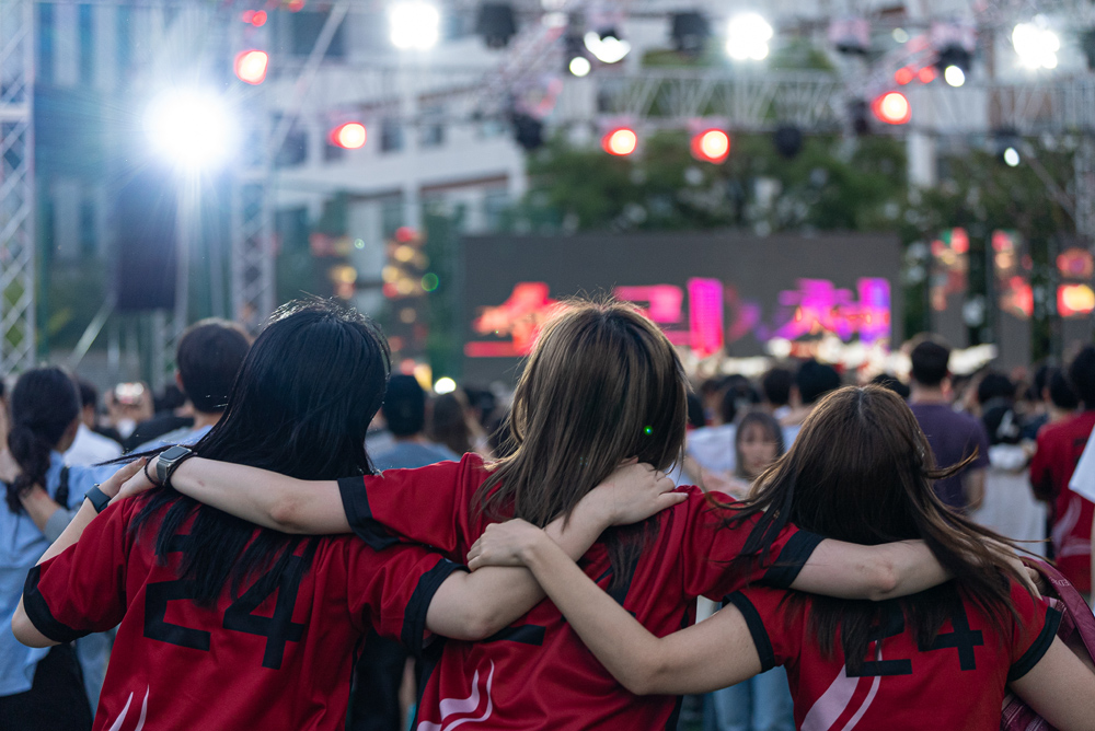 みんなで学祭にも参加♪